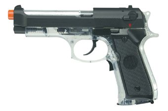 Beretta 92 FS Electric Clear Airgun