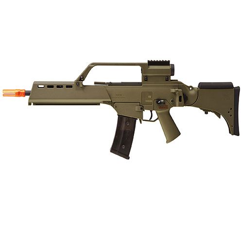 Heckler And Koch G36 KV AEG Dark Earth Black Rifle