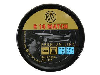 RWS R10 0.45 Match 4.5Mm Pellets 500-Pack