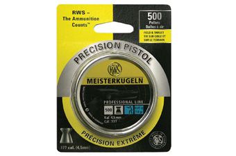 RWS Meisterkugeln 0.45 4.5Mm Pellets 500-Pack