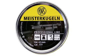 RWS Meisterkugeln 0.53 4.5Mm Pellets 500-Pack