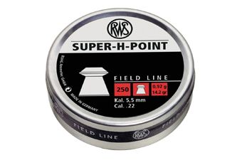 RWS Super H-Point 5.5mm .22 Pellets 250-Pack