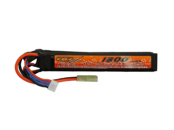 11.1V 1300mAh 15C LIPO AEG Crane Stock Battery