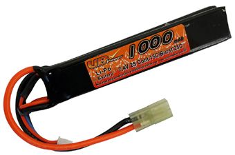 7.4V 1000mAh 15C LIPO AEG Battery