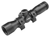 4x32mm Compact Mil-Dot Scope w/ Rings