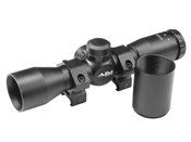 4x32mm Compact Mil-Dot Scope w/ Rings