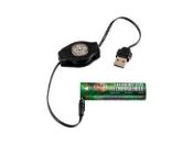 Lithium-Ion 18650 Rechargeable Battery & Link Case