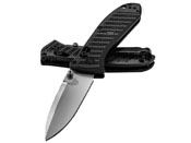 Benchmade Mini Presidio II Folding Knife - Plain Blade