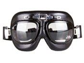 Aviator Goggles WW2 Style Black