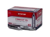 Crossman Powerlet 12 Gram CO2 Cartridges 40 Count