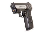 G&G Silver GS-801 Airsoft Pistol With Laser