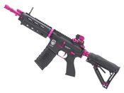 G&G GR4 G26 Airsoft Blowback AEG Rifle - Black/Pink