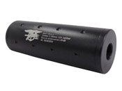 Airsoft Rifle Dimpled Mock Suppressor