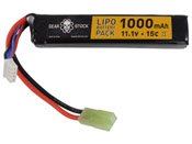 11.1V 1000mAh 15C LiPo AEG Stick Battery
