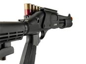 JAG Arms Scattergun TSS Green Gas Airsoft Shotgun w/ Side Saddle