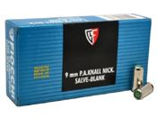 9mm PA Blank Ammo Box of 50