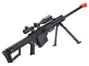 Airsoft 6mmProShop Barrett Licensed M82A1 Bolt Action Powered Sniper Rifle 